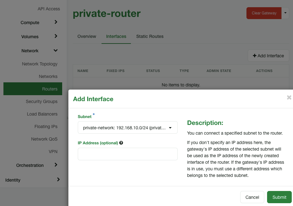 Add Router Image