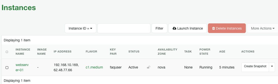 Instance Overview Image